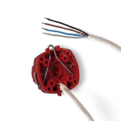 Cable Electrique Filaire CM avec connecteur rouge – 4 fils Bubendorff